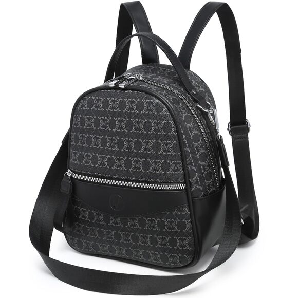 2127 Mini Backpack Purse Multi Pocket Small Backpacks Convertible Shoulder